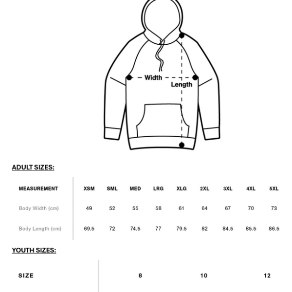 AS Colour Supply Hoody Black- Lambton Jaffas