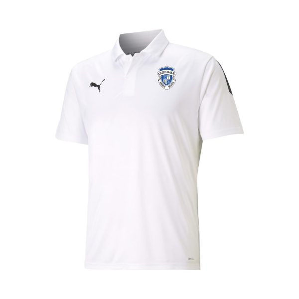 Puma TEAM Liga Polo - Royal Blue, Black, White - GLENDALE TECH