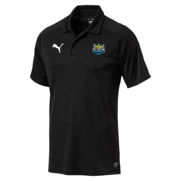 Liga Polo Shirt - Black - Unisex & Wmns - Cooks Hill