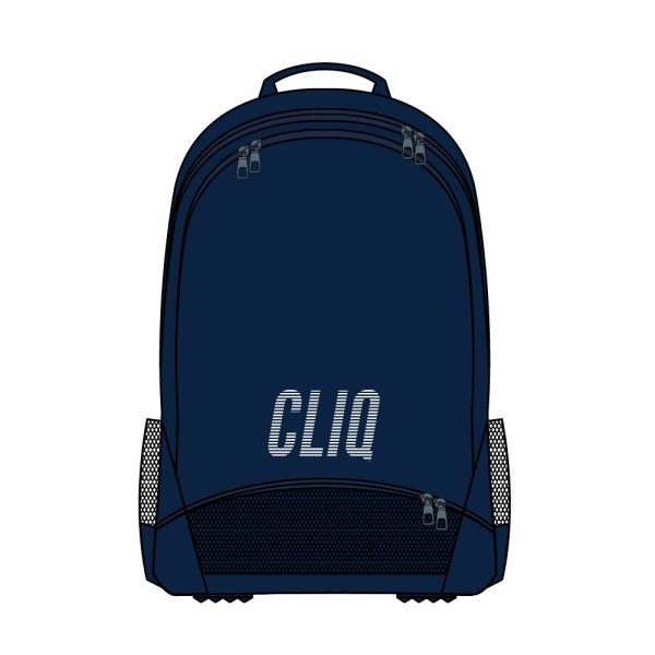 Cliq Navy Backpack