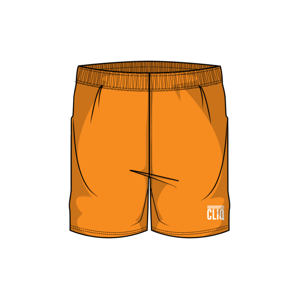 Orange CLIQ Shorts