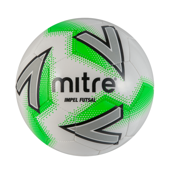 Mitre Impel Futsal — White/Green