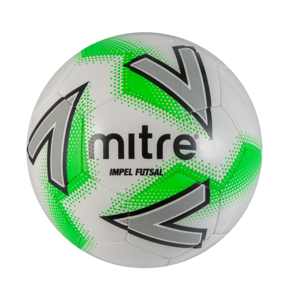 Mitre Impel Futsal — White/Green