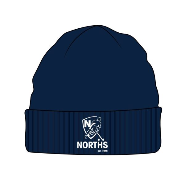 The upper collection beanie - navy - Norths Hockey