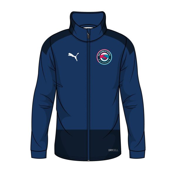 Puma team goal jacket navy — Men and Women of Football
