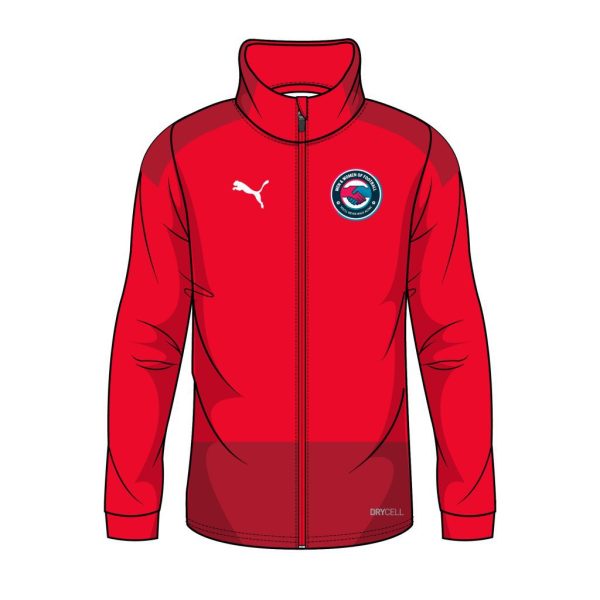 Puma team goal jacket red — Men and Women of Football