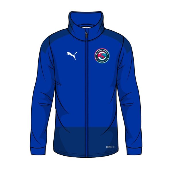 Puma team goal jacket blue — Men and Women of Football