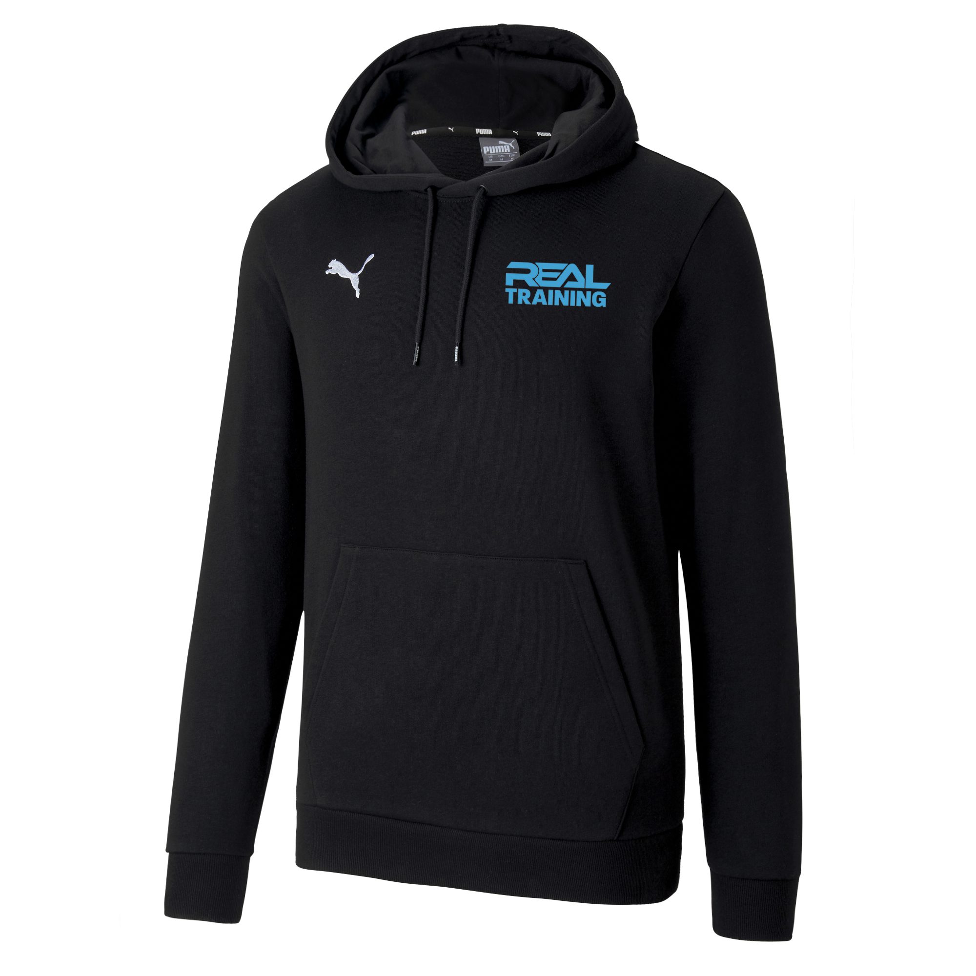 Puma team goal hoody black - Real Training - Sportsclique Shop