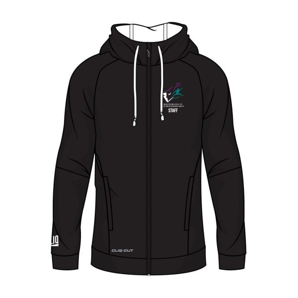 HSPA-Cliq tech sublimated hoody black-ALLOW 6 WEEKS LEAD TIME