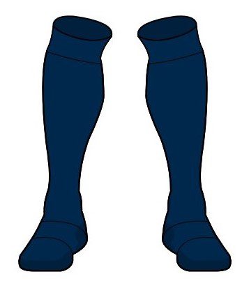 Cliq Navy Sock