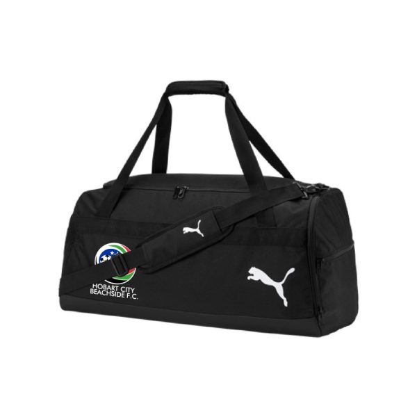 Puma team goal gear bag black with logo (medium)