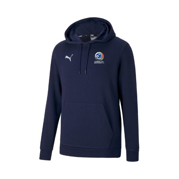Team Goal casual hoody with logo navy