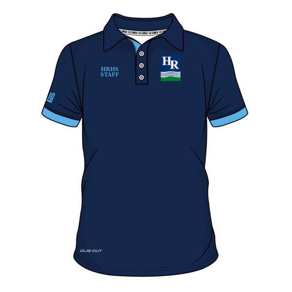 STAFF POLO - NAVY - HRHS