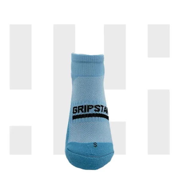 BLUE PASTEL ANKLE SOCK - GRIP STAR