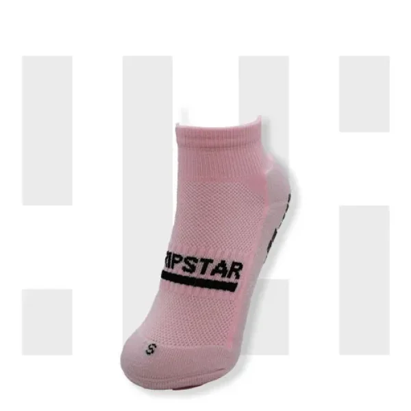 PINK PASTEL ANKLE SOCK - GRIP STAR