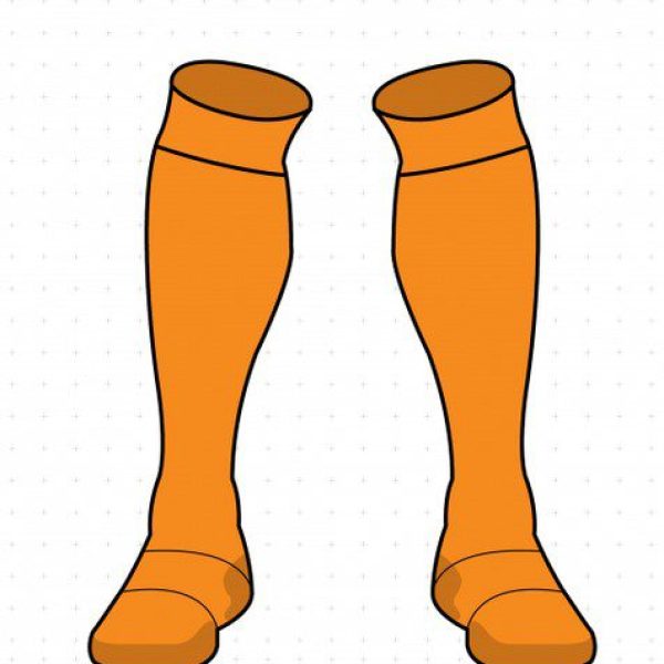 Cliq Football Socks ORANGE