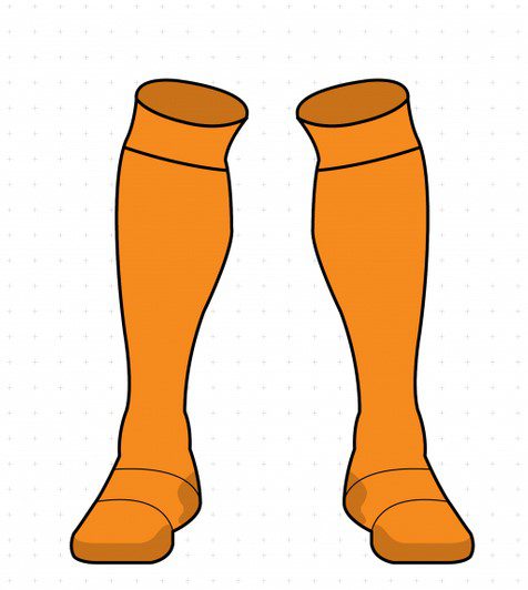 Cliq sock orange