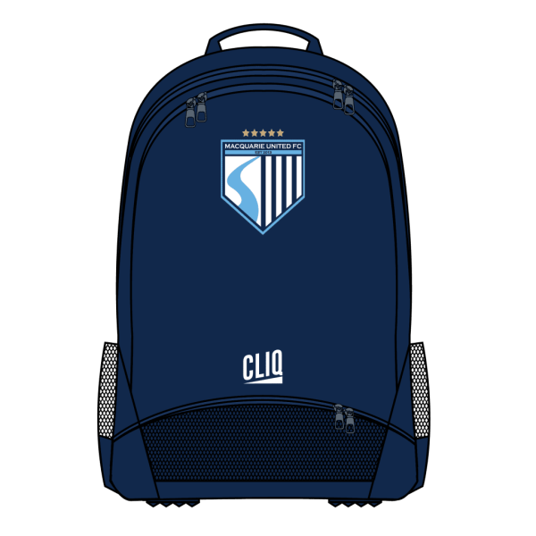 Backpack with Boot Compartment & Club Logo - Macquarie United FC