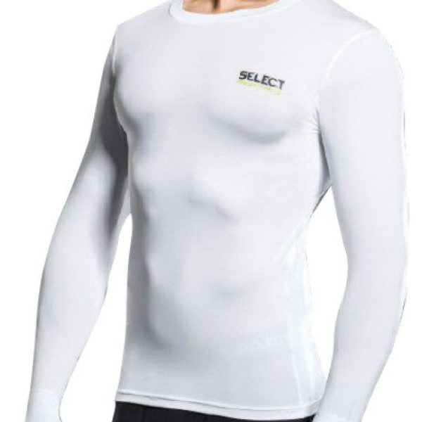 Long Sleeve Compression White - Macquarie United FC