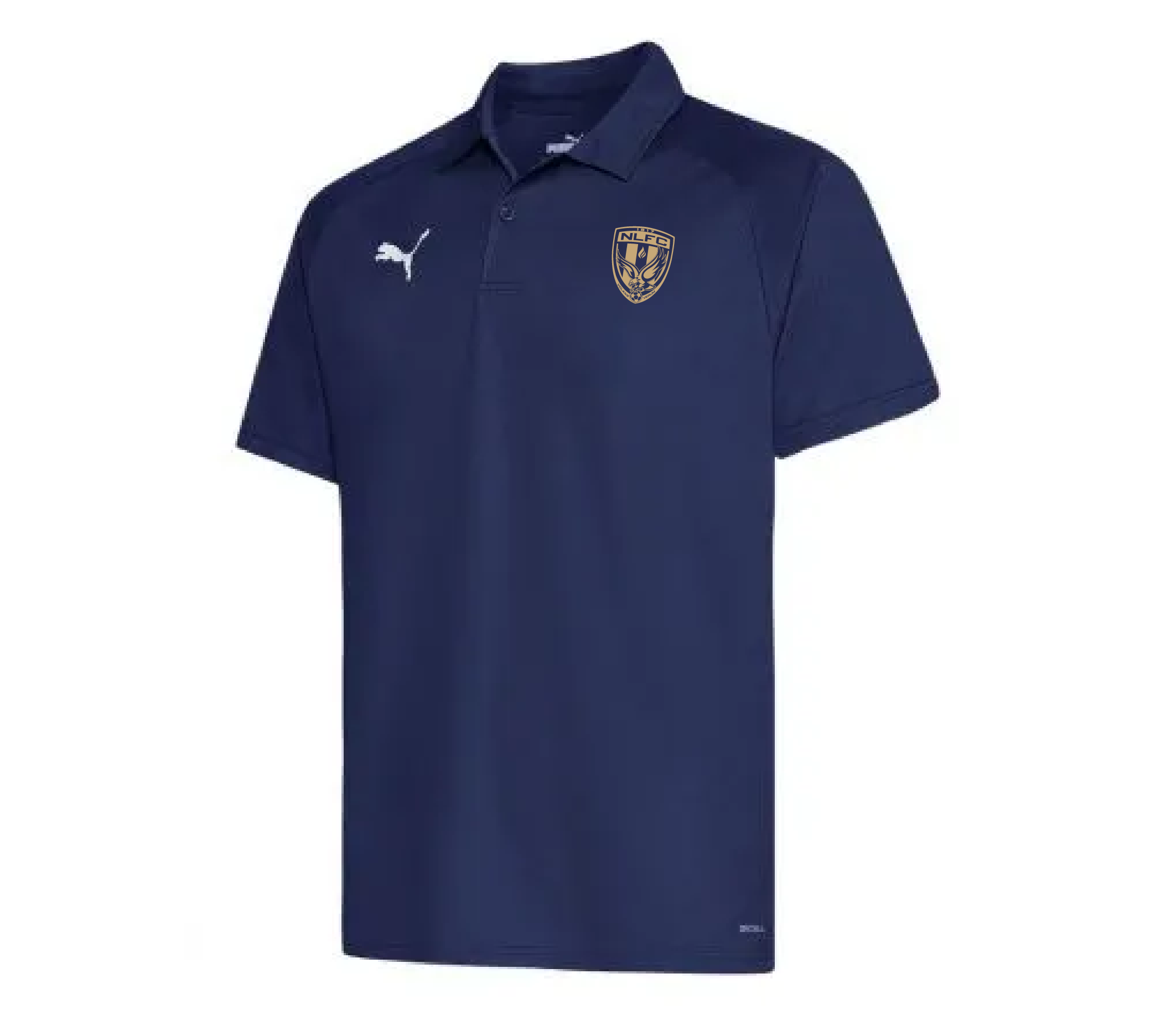 Puma Sideline Navy Polo Shirt NLFC NPL Sportsclique Shop