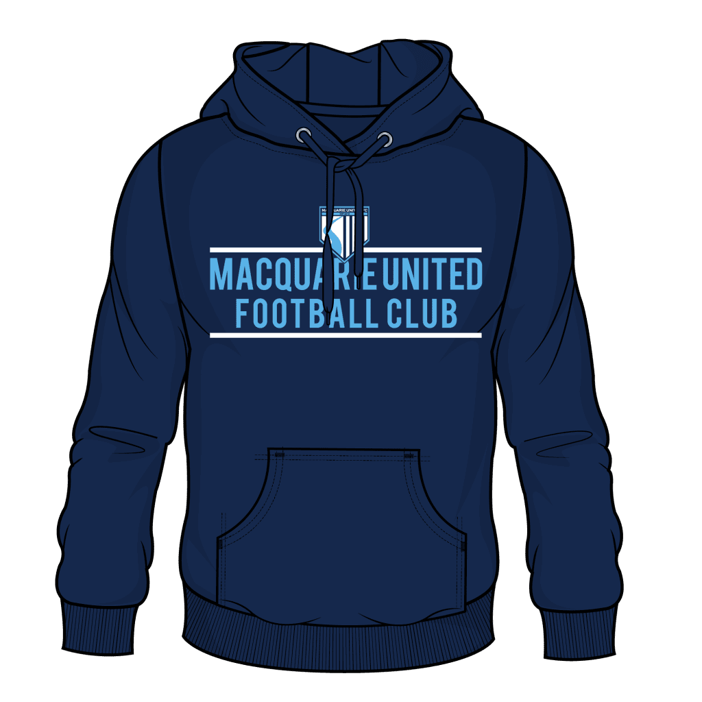 Club Hoody - Macquarie United FC-'GILDEN Brand' - Sportsclique Shop