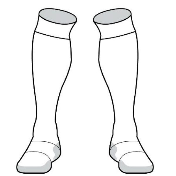 Cliq White Socks - NLFC NPL