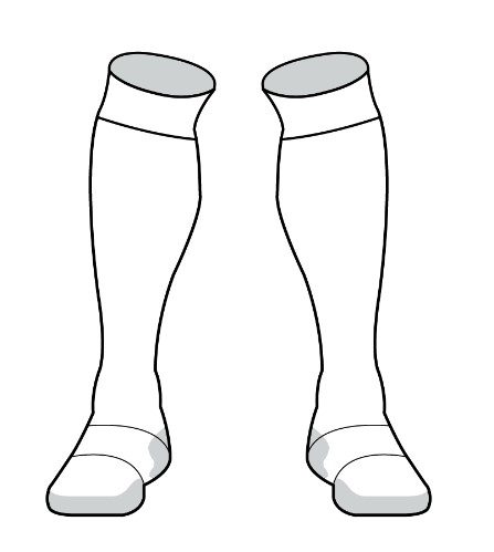 NLFC White Socks