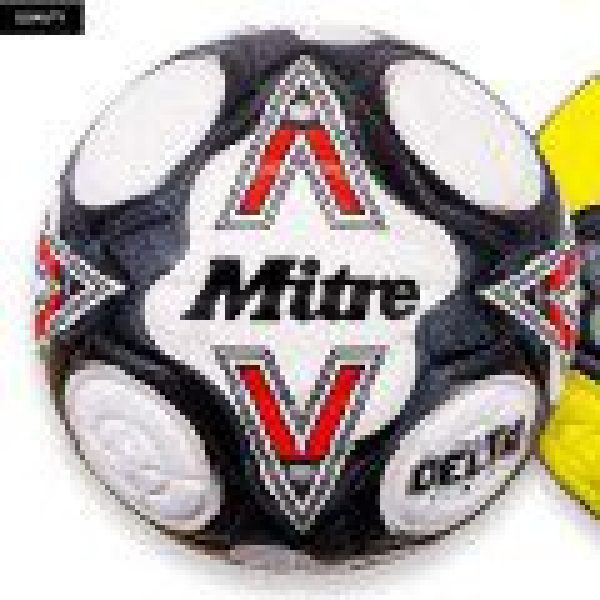 Mitre DELTA EVO 24 Football - WHITE/BLACK/RED
