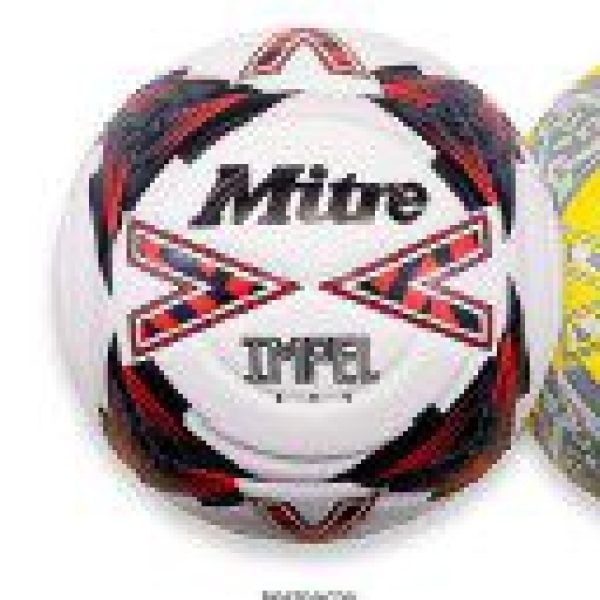 Mitre IMPEL EVO 24 Football - WHITE/BLACK/RED
