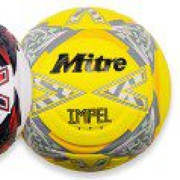 Mitre IMPEL EVO 24 Football - YELLOW/BLACK/GREY