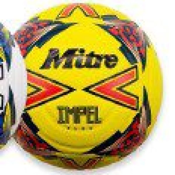 Mitre IMPEL PLUS 24 Football - YELLOW/BLACK/GREY