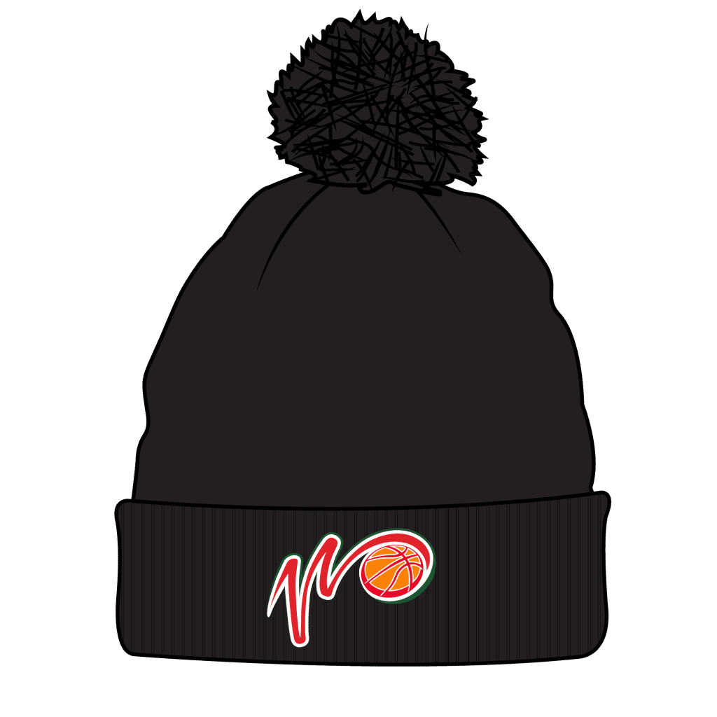 West beanie with pom pom black sportsclique shop