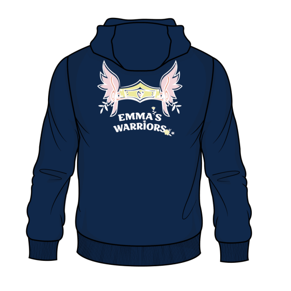 Navy Hoody kids - Emma's Warriors