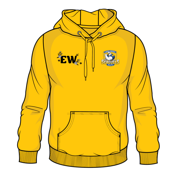 Yellow hoody adults  - Emma's Warriors+Lakes