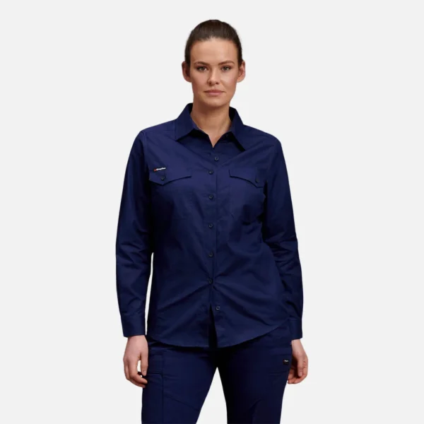 WOMEN'S WORKCOOL 2 LONG SLEEVE RIPSTOP WORK SHIRT