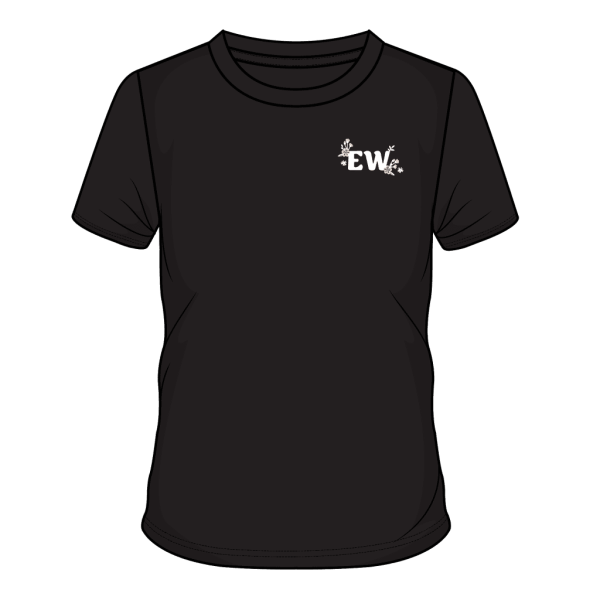 Black tee ADULT sizes - Emma's Warriors