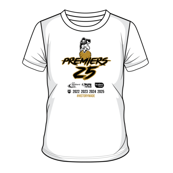 Maitland Pickers 2025 premiers tee