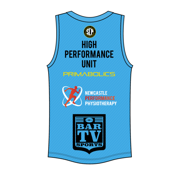 Blue Singlet - Pinpoint Athlete - 6 Weeks Delivery