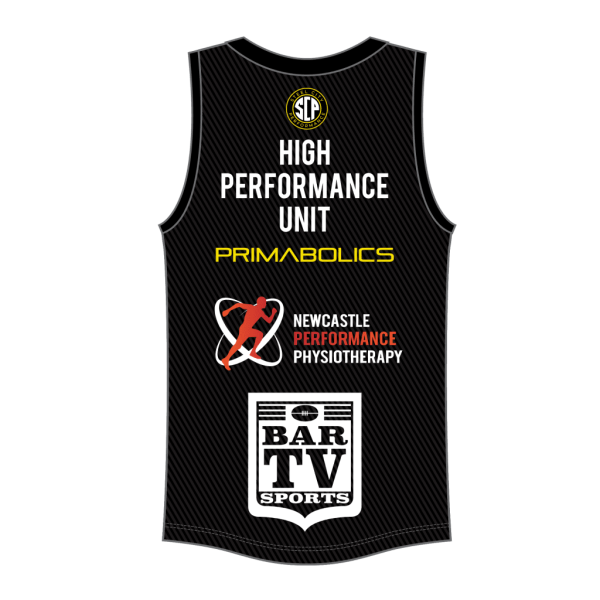 Black Singlet - Pinpoint Athlete - 6 Weeks Delivery