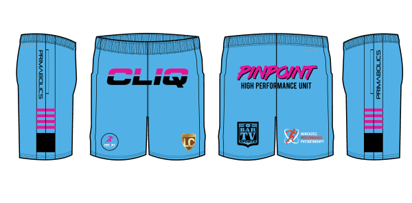 Blue Shorts - Pinpoint Athlete-6 Weeks Delivery