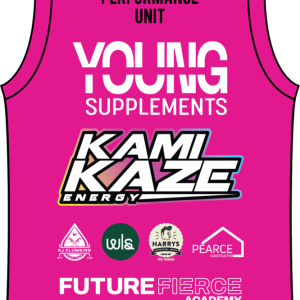 SC1154 RUGBY TRAINING SINGLET_PINPOINT 2026 PINK BACK Pink Singlet - Pinpoint Athlete - 6 Weeks Delivery