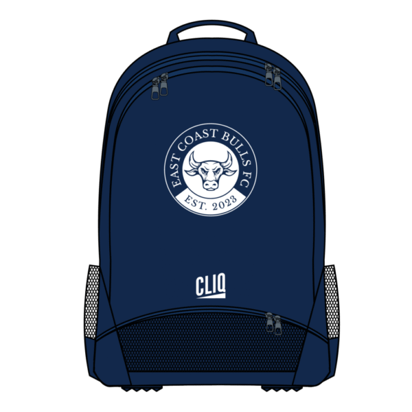 East Coast Bulls Web Images-09 ECB-CLIQ Navy Backpack
