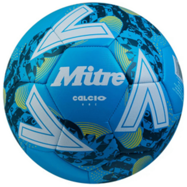 Mitre CALCIO Football - BLUE/WHITE/BLUE-CLUB PRICE MIN 5 balls assorted across the range