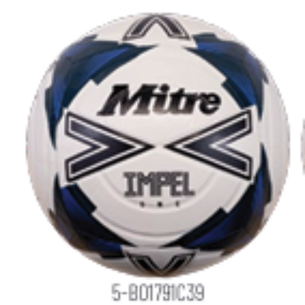 Mitre Impel One 24 Football - WHITE/BLACK/BLUE-CLUB PRICE MIN 5 balls assorted across the range