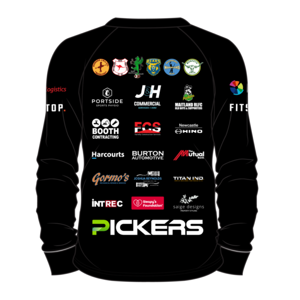 PICKERS TRAINING WEB IMAGES-06 Pickers long sleeve training shirt 6 WEEKS DELIVERY
