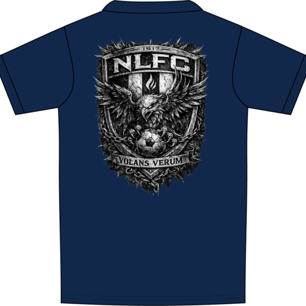 NEW LAMBTON_NAVY T BACK_2026 NLFC Staple TEE NAVY BLACK LOGO