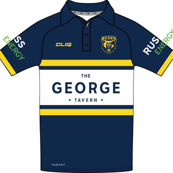 SC1007 RAGLAN SLEEVE POLO_THORNTON BEARS RLFC Thornton SENIOR Club Polo 2026-CUSTOM 6 weeks