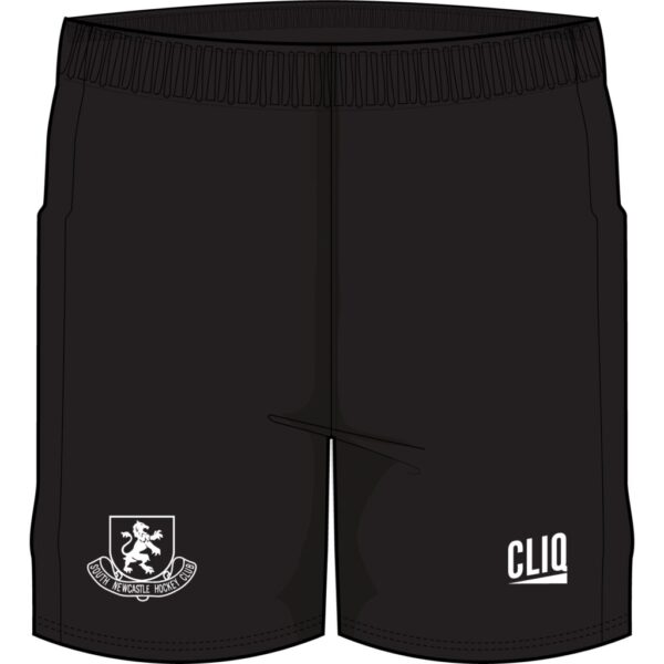 CLIQ ZIP POCKET Casual Shorts INC LOGO — Souths Newcastle Hockey Club