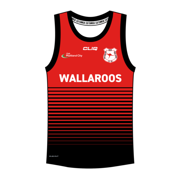 CLIQ Training Singlet - West Maitland Wallaroos - 6 WEEKS DELIVERY