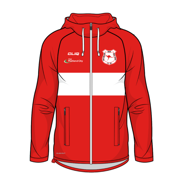 CLIQ Fleece lined windbreaker - West Maitland Wallaroos - 6 WEEKS DELIVERY